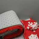 Chicrug Soft Area Rugs for Bedroom Living Room Plush Fluffy Rug 3x5 Feet, Shag Furry Area Rug Carpet Non Shedding for Nursery Children Kids Girls Room Home Decorative, Red