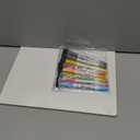 Nicpro Dry Erase Lap Board 9 x 12 inches 2 Pack Ruled Kid Double Sided Blank & Lined Small Lapboard with 8 Pens, 2 Eraser, Learning Mini Whiteboard Portable for Student and Classroom Use