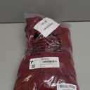 Smiry Stretch Jacquard Seat Covers for Dining Room Chairs Set of 6, Removable Washable Chair Seat Protector Slipcovers, No Rear Covers, Burgundy