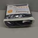 Asnomy Sofa Covers for 2 Cushion Couch Stretch loveseat Cover Slipcovers, Pet Protector Furniture Covers for Dogs Cats Spandex Jacquard Fabric Small ChecksMedium Black