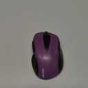 TECKNET Wireless Mouse, 2.4G Ergonomic Optical Mouse, Computer Mouse for Laptop, PC, Computer, Chromebook, Notebook, 6 Buttons, 24 Months Battery Life, 2600 DPI, 5 Adjustment Levels - Purple