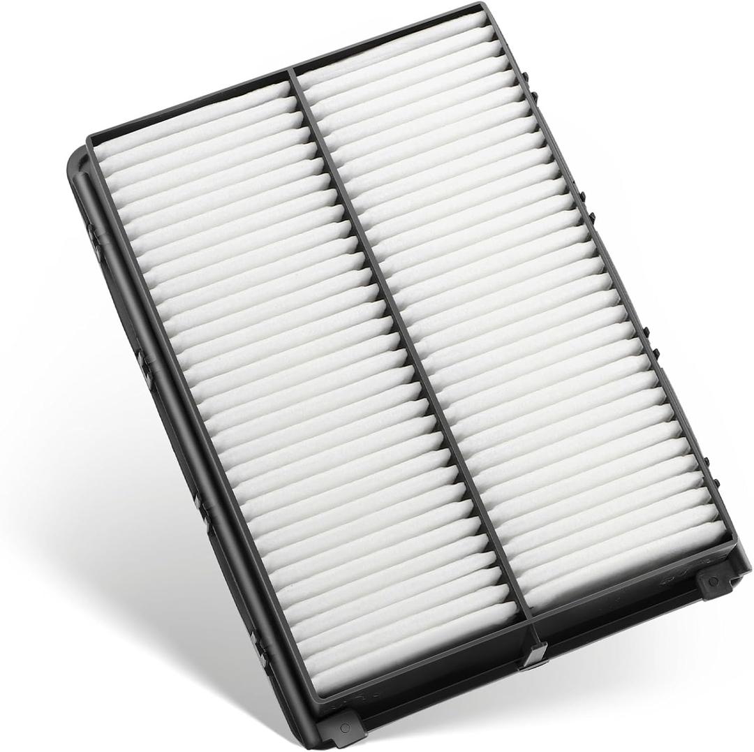 CA11943 Engine Air Filter - Hyundai/Kia Compatible with Santa Fe (2017-2020), Palisade (2020-2023), Sedona (2015-2021), Sorento (2016-2020) & Telluride (2020-2023) - 28113-A9100