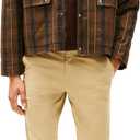Tommy Hilfiger Men's Stretch Cotton Chino Pants in Slim Fit (Brown), 32W 30L