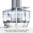 Breville BJE200XL Juice Fountain Compact Centrifugal Machine, 25 fl oz, Silver