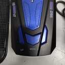 Speed Sentinel Radar Detector: Dectector Driving Aids for Cars Long Range Detection 360 Degree with Voice Alerts,LED Display for City Road/Highway (Blue)