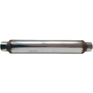 Exhaust Resonator Muffler, 3"ID X 18"/22" Long, Material SS201 PIPE + 409L Inner Silencing Tube (3"X18"/22")