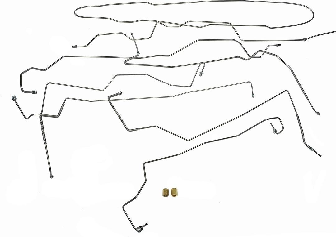 Dorman 919-243 Stainless Steel Brake Line Kit Compatible with Select Ford Models (OE FIX)