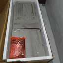 Kitchen Cabinet with 2 Doors & 2 Drawers - Buffet Storage Cabinet for Dining Room, Living Room, Bathroom, Coffee Bar Station & Hallway, Grey Wood