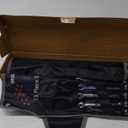 Combination Wrench Set Long SAE: 15-Piece 1/4'' to 1-1/16'' - CR-V Mirror Polished - Carry Bag For Car or Motorcycle Tools