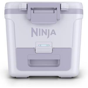 Ninja | FrostVault 30QT Cooler with Wheels | Insulated with Temp Dry Storage Drawer | Keeps Ice Cold for Days | for the Beach, Camping, Picnics & More | Mourning Dove | FB230DV