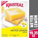 Krusteaz Meyer Lemon Bar Mix, Lemon Bar Baking Mix, Made With Real Lemons, 19.35 oz Box