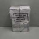 6 Pcs Clear Tumblers with Lid and Straw for Kids, 12 oz Insulated Acrylic Double Wall Cups Toddlers Reusable Plastic Cup Kids Bulk (Clear Lid)