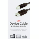 GE 6ft. Micro USB 2.0 Charging Cable, Black
