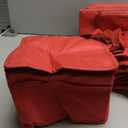 Nuogo 15 Pack Insulated Lunch Bags Bulk, Reusable Cooler Boxes, Leakproof Lunch Boxes Set, Waterproof Thermal Coolers, Insulated Beverage Bag for Women Men Work Picnic Beach(Wine Red)