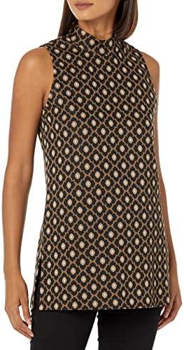 Trina Turk Women's Geometric Tunic Top, XS