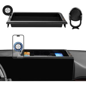 Karltys Upgraded 360 Rotation Magnetic Phone Holder Organizer for Kia K4 2025 2026 Accessories, [Screen Organizer & Magnetic] Phone Mount for Kia K4