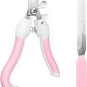 YT Direct Dogs & Cats Pets Nail Clippers and Trimmers with Safety Guard to Avoid Overcutting, Stainless Steel Claws Grooming Tool Kit for Small and Medium Animals, One Nail File Included