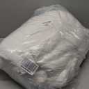 Quataly Beige Full Comforter Set  3 Pieces Seersucker Lightweight Bedding Comforter Sets (1 Soft Fluffy Comforter & 2 Pillowcases)  All Seasons Cozy Farmhouse Bed Sets for Women Men