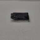 WDIRARA Women's Cover Up Wrap Skirt High Waisted Knot Side Asymmetrical Wrap Skirt Split Lettuce Trim Beach Mini Skirt (Medium, Black)