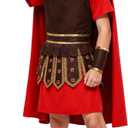Kids Warrior Costume Boys Roman Soldier Gladiator Costume Medieval Knight Costume for Halloween Party Dress Up