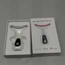 HOTORMER Face Massager Tool, Facial and Neck Massager Beauty 3-in-1 Triple Action Light, Thermal, and Vibration for Skin Care Face Sculpting Tool (White)