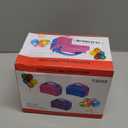 Balloon Pump Electric,110V 600W Balloon Blower Inflator Dual Nozzle Air Pump Balloons Inflator for Decoration, Party, Sport,Gifts:2 Balloon Tying Tools (Rose Red)