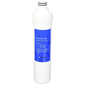 Watts Premier 5-Micron Activated Carbon Post-Filter for RO Pure/Pure Plus/Zero Pure Plus Reverse Osmosis System, Final Polishing Water Filter Replacement, Push Button Assembly