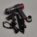 EYYA Handheld Cordless Car Vacuum Cleaner, 4-in-1 Portable Mini Car Vacuum Cleaner, 15000PA High Power & Air Duster with LED Light for Home Office (Grey/Pink)