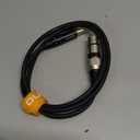 tisino XLR Female to 1/4 Inch (6.35mm) TRS Jack Lead Balanced Signal Interconnect Cable XLR to Quarter inch Patch Cable - 3.3 Feet