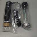 Bonsenkitchen Hand Blender, Immersion Blender with 2 Mixing Speed, Electric Handheld Mixer Portable Stick Mixer with Stainless Steel Blades for Soup, Smoothie, Puree, Baby Food (Single, Black)