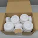 Aignis 24pcs Flameless Floating Candles Waterproof, 200Hr 3LED Floating Tea Lights with Battery, Water-Activated Candles for Pool, Wedding Centerpieces, Bath & Spa, Easter Decoration (Elegant White)