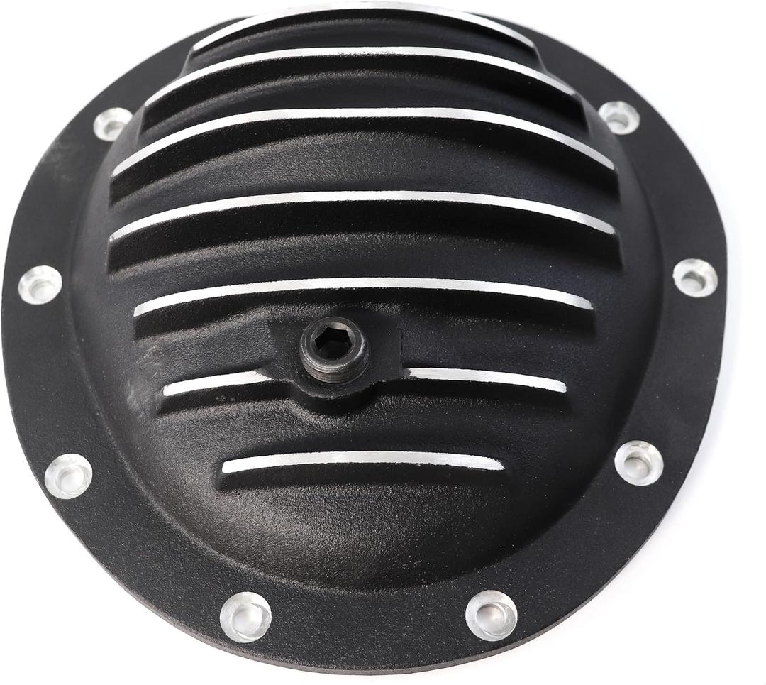 10 Bolts 8.5" Front Differential Cover Replacement for Chevy GMC 1978-1991 Truck w/ 8.5 Ring Gear 4900 (4900 Black)