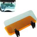 Sun Visor Extender for Car, Day and Night Anti-Glare Driver Goggles, Car Visor Extender Sun Blocker (Yellow)