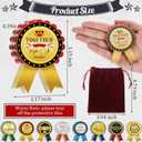 Chunful 8 Pcs Christmas Appreciation Awards Trophies Employee Appreciation Gifts Bulk Small Acrylic Trophy Thank You Award for Recognition Employee Staff Coworker Colleague Teacher Nurse Office Team