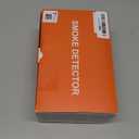 Smoke Alarm Fire Detector,Battery Operated Photoelectric Smoke Detector with Test Button and Low Battery Warning, Fire Alarms Smoke Detectors for Home, 6 Pack,  Exp. Date: 10 Years After Installation