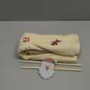 DN DECONATION Hanging Advent Calendar 24 Pockets Fabric Christmas Countdown Decor for Wall Home Door Fireplace Xmas Gift (Red)