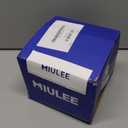 MIULEE 24x24 Inch Decorative Euro Sham Pillow Covers for Couch Bed Set of 2 Textured Boucle Neutral Throw Pillow Covers Navy Blue Accent Solid Pillowcases Sofa Living Room Home Decor