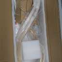 L39 inch Modern LED Dimmable Pendant Light, Adjustable Height Kitchen Island Lighting & Dining Room Chandelier, 28W LED Pendant Lights for Kitchen Island (Gold Plating)