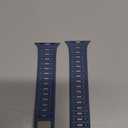 Compatible with Apple Watch Band 49mm 46mm 45mm 44mm 42mm 41mm 40mm 38mm, Magnetic Silicone Sport Breathable Strap for iWatch Ultra 3/2/1 SE3 Series 11 10 9 8 7-1 (49/46/45/44/42, Gray/Blue)