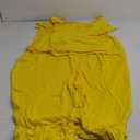 Women's Plus Size Two Piece Outfits Sweatsuits Sets Sexy Backless Short Sleeve Tops Wide Leg Pants Tracksuit Setsq 4XL, Yellow