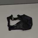 New Dog Muzzle for Small Dogs, to Prevent Biting, Soft Material with Reflective & Adjustable Strap, Breathable Mouth Guard for Biting Chewing Grooming, Allow Panting Drinking (Black, S Size)