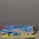 XAPUNK Colorful Ocean Liner Cruise Ship Boat Electric Flashing LED Light Sound,50x13x5 cm/19.7x5.1x2 in, Cannot Placed in Water, Cannot Float on Water