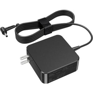 65W 45W Laptop Charger Compatible with Asus Vivobook 14 15 17, Flip 14 15, S13 S14 S15, 19V/3.42A AC Adapter Compatible with Go 12 14 15 X515 X515J X515E X515M X515JP X515MA Power Cord