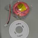 Kidde Smoke and Carbon Monoxide Detector, Hardwired with AA Battery Backup, LED Status Lights, Interconnected, 85 dB Alarm, 5 inches (1 Pack)