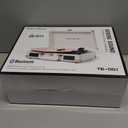 Vinyl Record Player Bluetooth Vintage 3-Speed Portable Suitcase Turntables with Built-in Speakers, Belt-Driven LP Player Support USB Recording AUX-in RCA Line Out Headphone Jack, White
