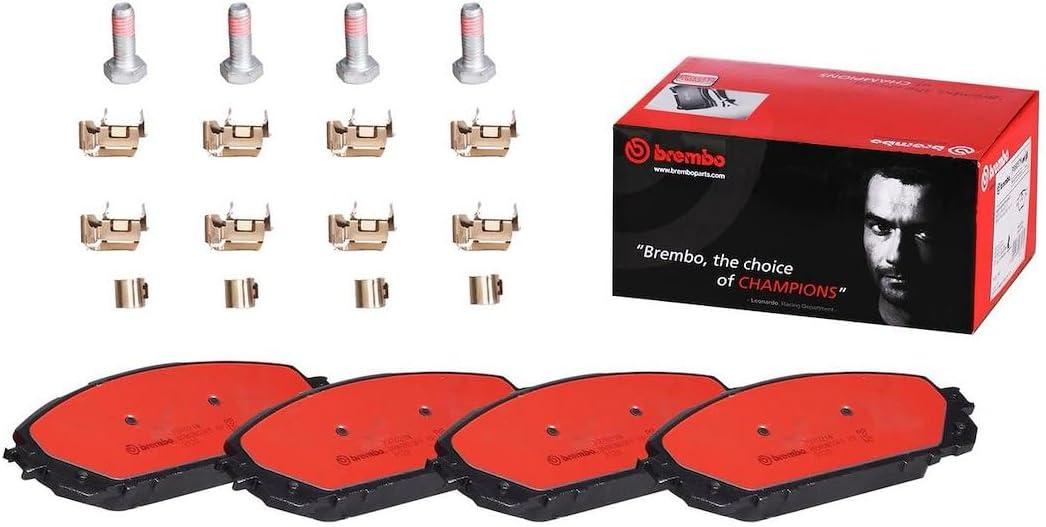 Brembo P37021N Premium Ceramic Front Disc Brake Pad Set JEEP OE# 00K68227573AA
