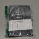 RETTACY Blank Journal Notebook, 2-Pack, 192 Pages per Pack, A5 Medium Size (5.7'' x 8.3''), Leather Hardcover, 100 GSM Thick Paper, for Sketching, Drawing, Painting (Black & Navy Blue)