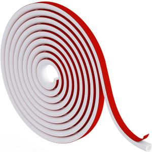Delamu 120-inch TV Cord Hider Wall, Flexible Silicone Cord Covers for 1 Wire on Wall, Self-Adhesive Cable Hider, Easy Set-up Wire Cover Hider for Wall Mounted TV & Home Office, 0.59''W x 0.4''H, White