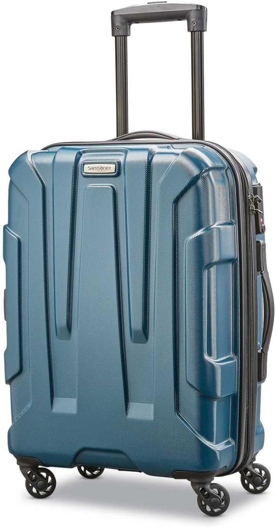 Samsonite Centric Hardside Expandable Luggage with Spinner Wheels, Teal, Carry-On 20-Inch