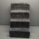 Dog Stairs for Small Dogs,17.5" H,4-Step Pet Stairs for High Beds and CouchesDog Steps with Non-Slip Bottom and High-Density Foam Indoor Outdoor,Dark Grey